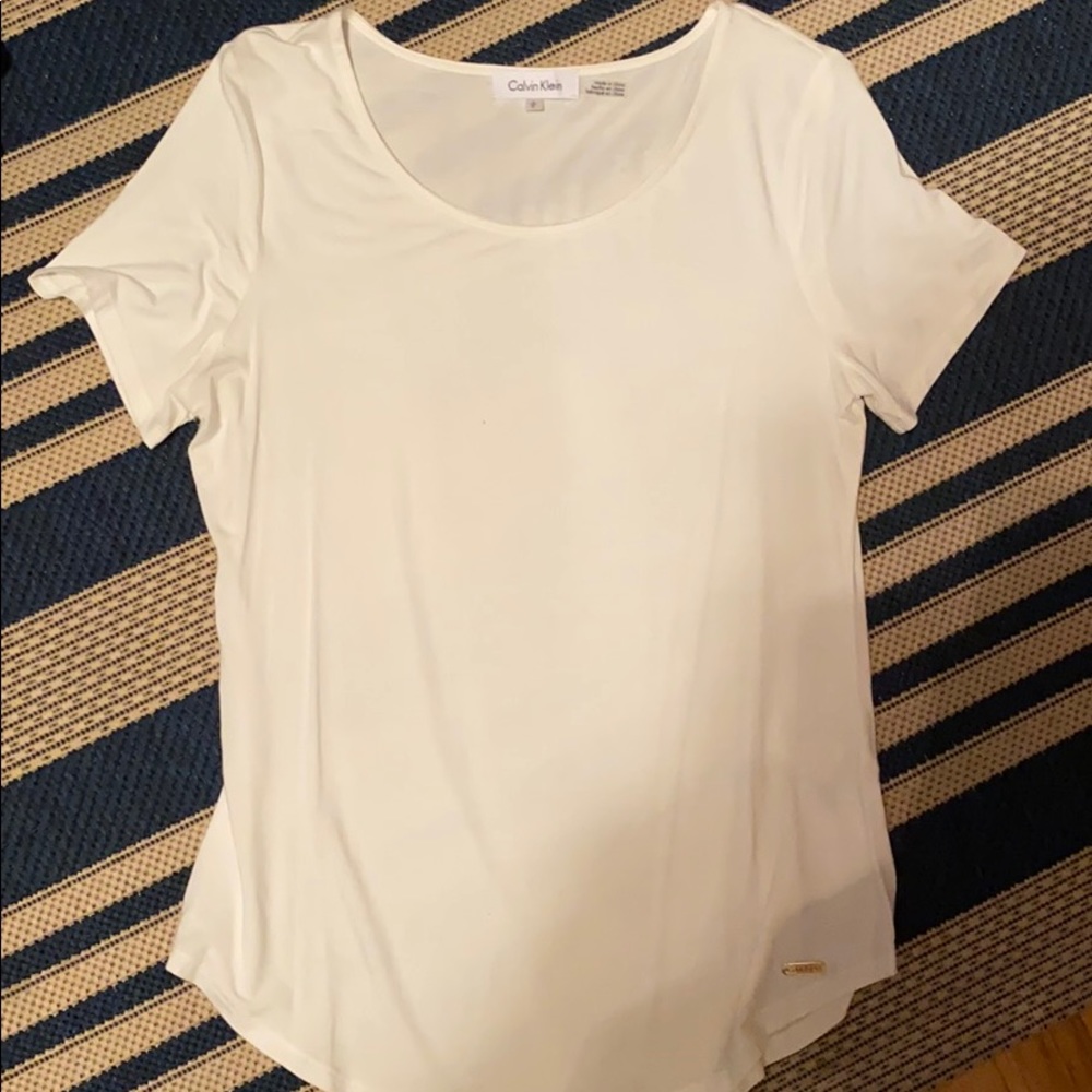 White CK Blouse